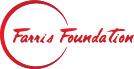 Farris Foundation text partially inside a circle